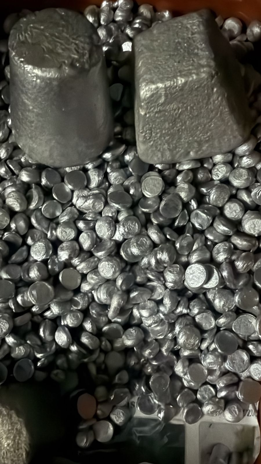 Aluminium shot